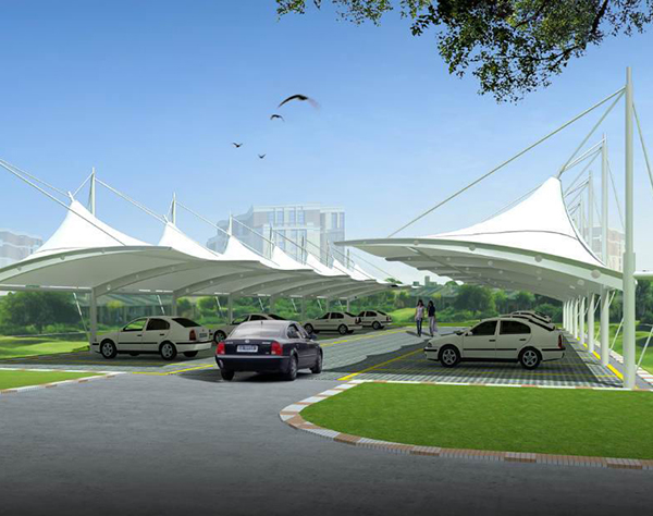 張拉膜結(jié)構(gòu)自行車棚抗外荷載能力設(shè)計(jì)需要考慮哪些因素？