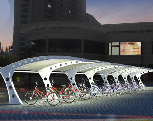 商場應(yīng)當(dāng)如何布置膜結(jié)構(gòu)車棚？