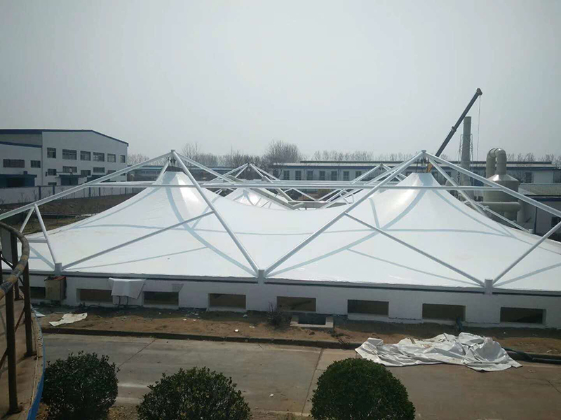 污水池加蓋膜結(jié)構(gòu) 污水池加蓋膜結(jié)構(gòu)