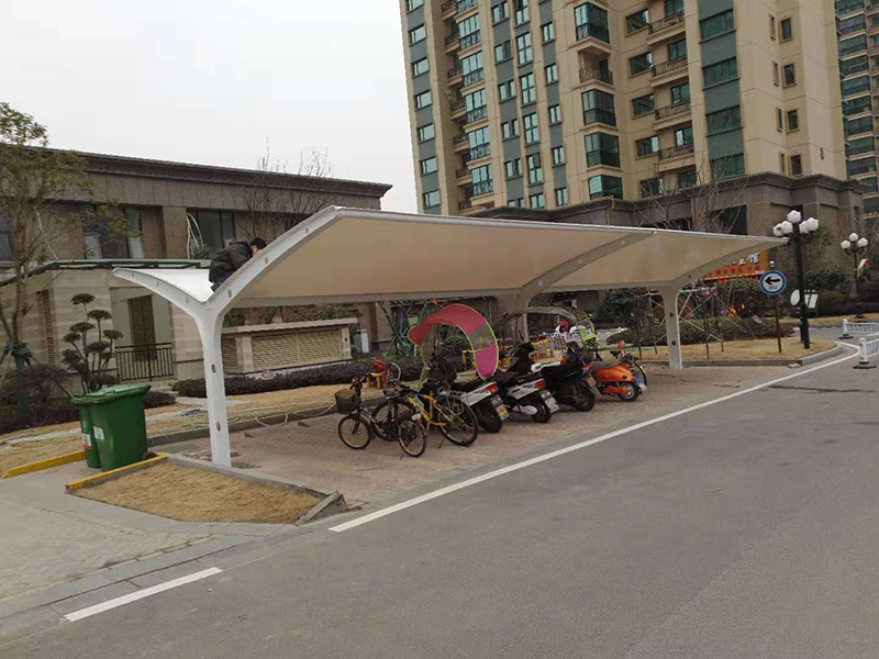 膜結(jié)構(gòu)自行車(chē)車(chē)棚 膜結(jié)構(gòu)自行車(chē)車(chē)棚