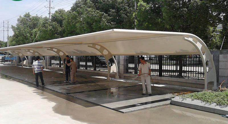 定制膜結(jié)構(gòu)車棚 定制膜結(jié)構(gòu)車棚