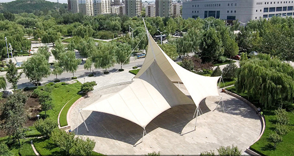 膜結(jié)構景觀棚工程