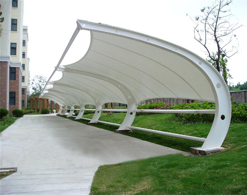 景觀膜結(jié)構(gòu)車棚環(huán)保性作業(yè)是如何開(kāi)展的？