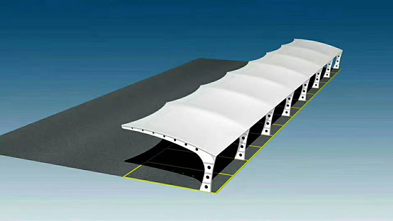 膜結(jié)構(gòu)停車(chē)棚