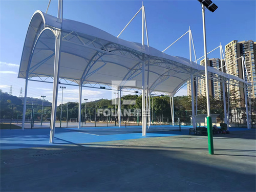 喜訊，華附網(wǎng)球場及看臺項(xiàng)目順利通過驗(yàn)收