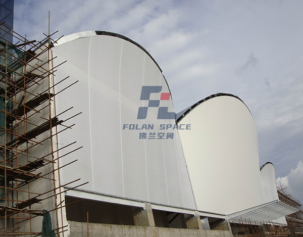 廣東梅州云山汽車展廳膜結構工程