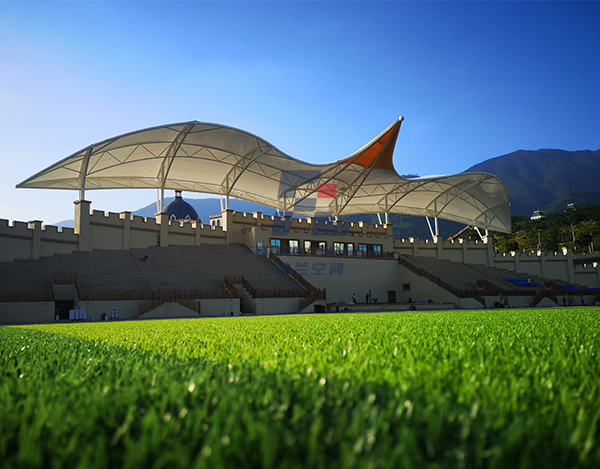 廣東肇慶工商職業技術大學膜結構體育看臺