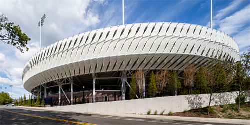 當(dāng)PTFE網(wǎng)格膜成為建筑的表皮：紐約Grandstand體育場的輕盈哲學(xué)