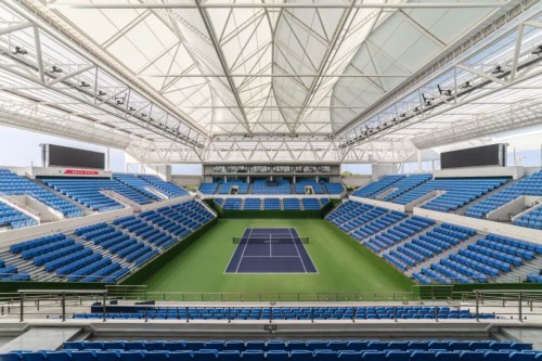 9 分鐘開(kāi)合！上海旗忠網(wǎng)球中心 2 號(hào)館膜結(jié)構(gòu)穹頂，147 天鑄就網(wǎng)壇新地標(biāo)